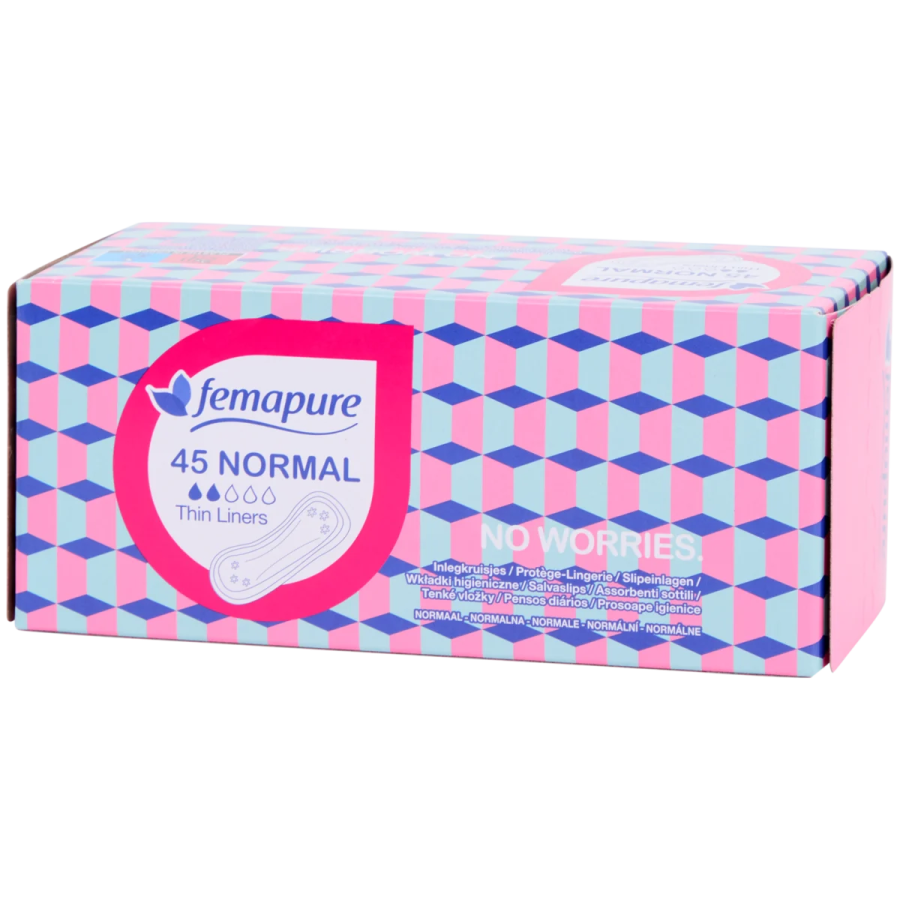 Absorbante zilnice Femapure No Worries Normal