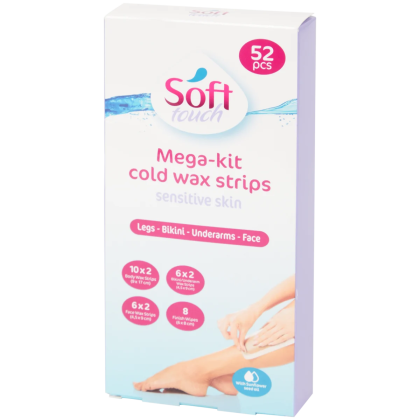 Benzi de ceară rece Soft Touch