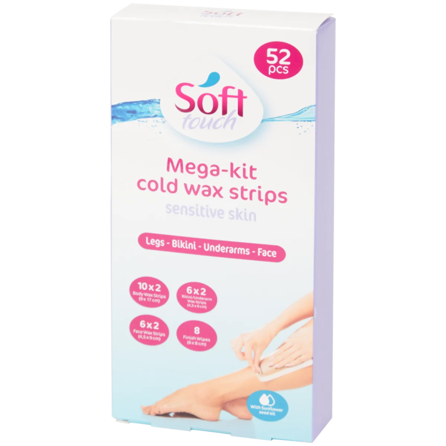 Benzi de ceară rece Soft Touch