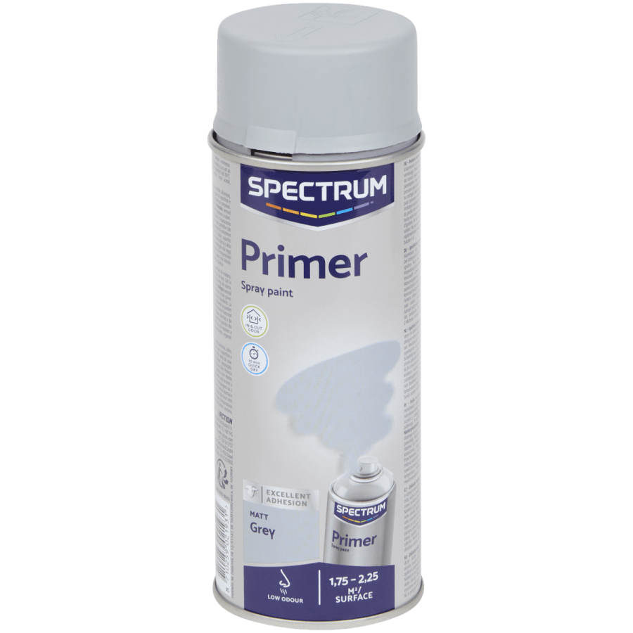 Vopsea grund spray Spectrum gri mat