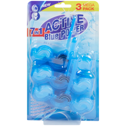 Odorizante de toaletă Active Turqoise Power 7-în-1