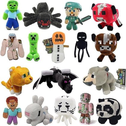Set 5 minecraft plush VICTINY ® 15 / 20 cm