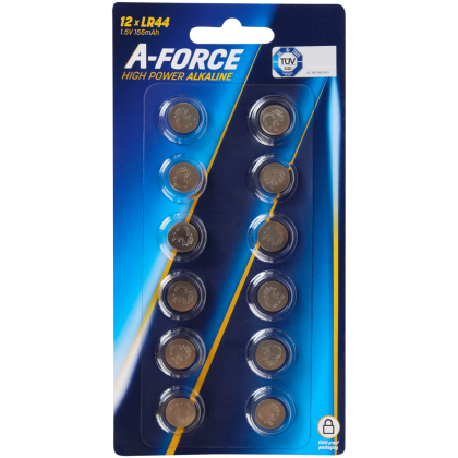 Baterii tip pastilă A-Force LR44