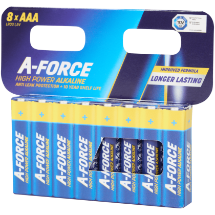 Baterii A-Force High Power Alkaline AAA