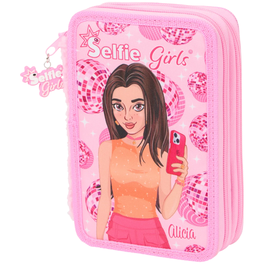 Etui umplut Selfie Girls