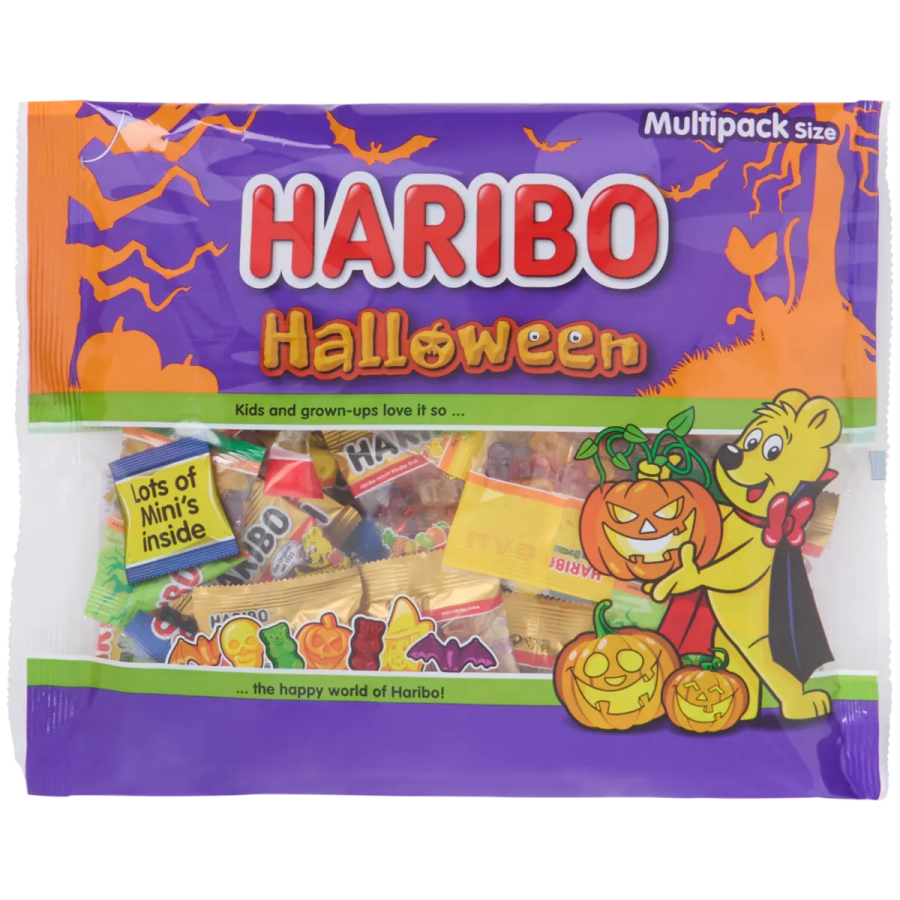 Punguțe de jeleuri Haribo Halloween