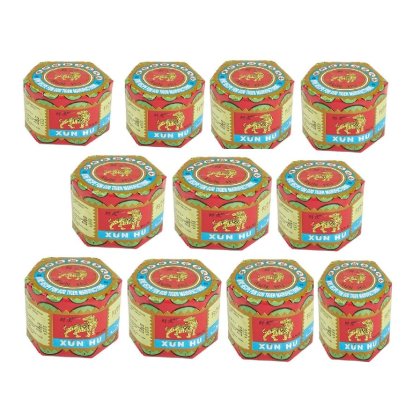Set 10 Alifie chinezeasca naturala VICTINY® durerilor de cap, pentru ameliorarea racelilor cu camfor, durerilor reumatice 18.4g