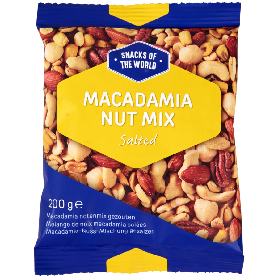 Mix de nuci de macadamia Snacks of the World