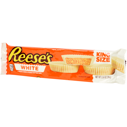 Praline cu unt de arahide Reese's Alb
