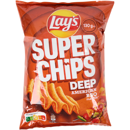 Lay's Super Chips Deep American BBQ