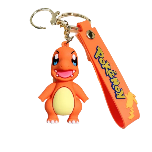 Breloc pentru Chei VICTINY® Ghiozdan, Geanta, Penar, model charizard, pokemon, Pentru Copii, portocaliu