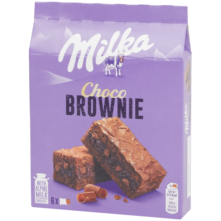 Milka Brownie cu ciocolată