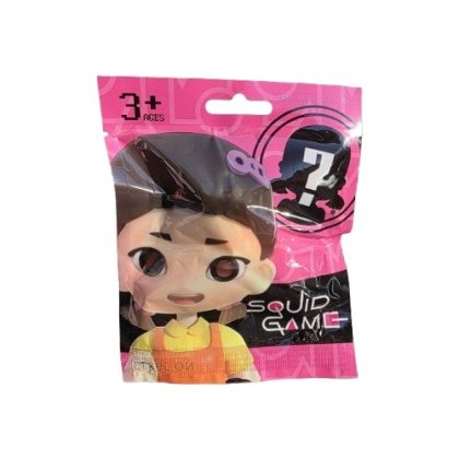 Plic Figurina silicon surpriza squid game VICTINY® diverse personaje, multicolor