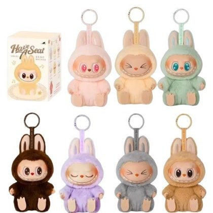 Jucarie plus Labubu Monstrii cu jezut 15 cm, 1 papusa din 7 produse aleatorii