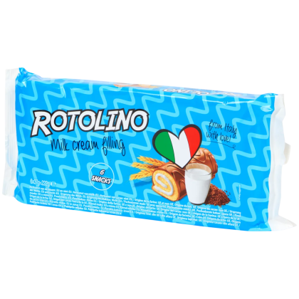 Rotolino cu umplutură de lapte cremos