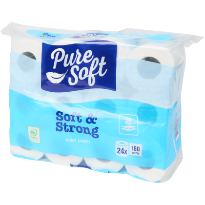 Hârtie igienică Pure Soft Soft & Strong