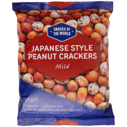 Arahide în stil japonez Snacks of the World Mild