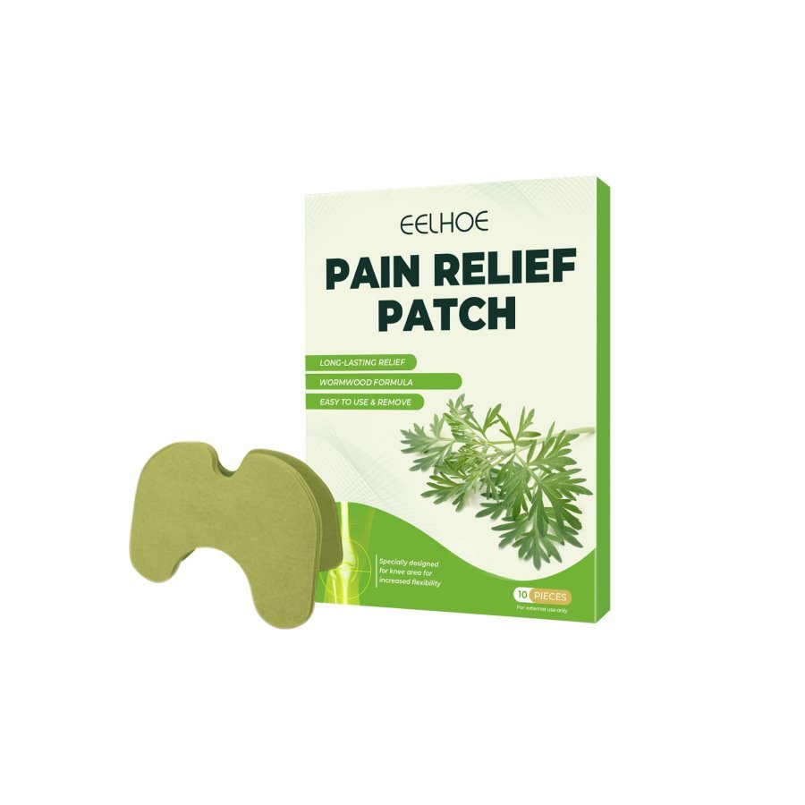 Set de 10 plasturi pentru dureri de genunchi, extract de pelin, efect de moxibustie, 8-15 ore, sanatatea genunchiului