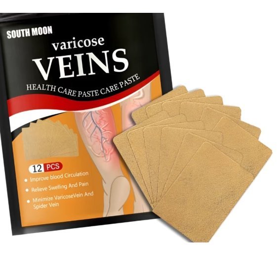 Set 12 plasturi pe baza de plante VICTINY ® pentru ameliorarea venelor si varicelor