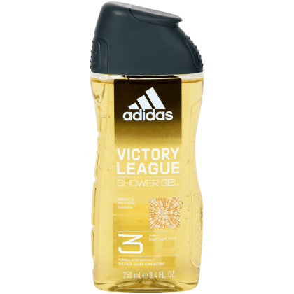 Gel de duș 3 în 1 Adidas Team Force