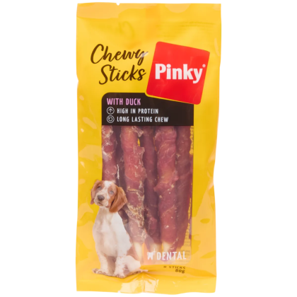 Gustări pentru câini Pinky Chewy Sticks
