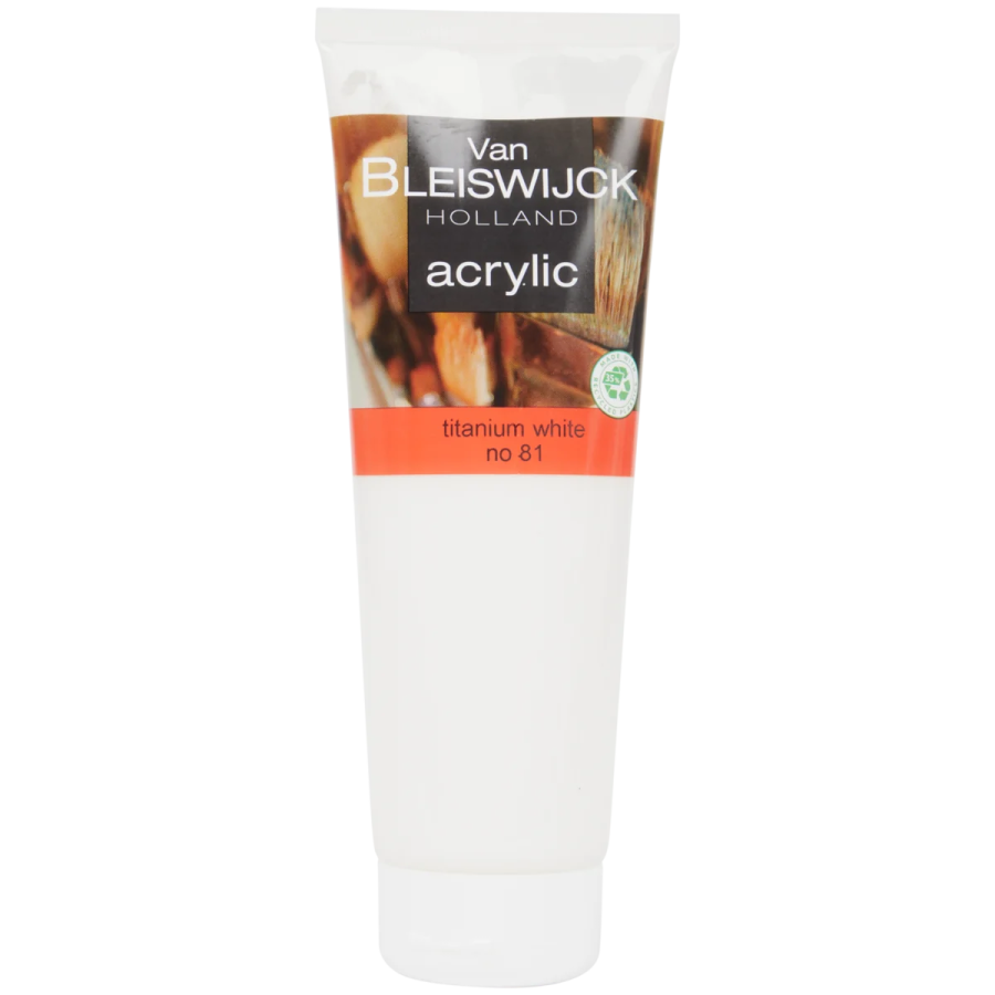 Vopsea acrilică Van Bleiswijck Titanium White
