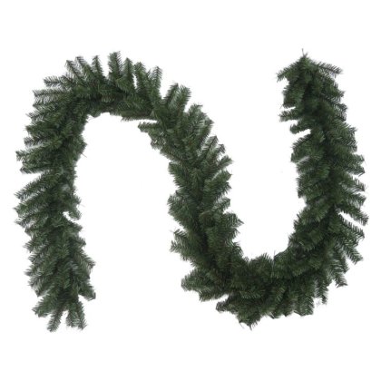 Ghirlanda de Craciun artificiala VICTINY ®, verde, PVC, 240 cm