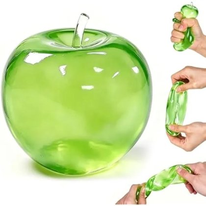 Jucarie antistres squishy mar, TPR moale senzorial, model K0569-260805-1042-AMC, verde