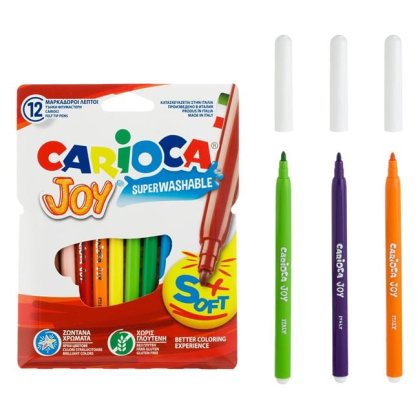 Set Carioci Lavabile Carioca - 12buc