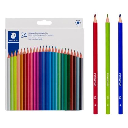 Set Creioane Colorate STAEDTLER - 24buc