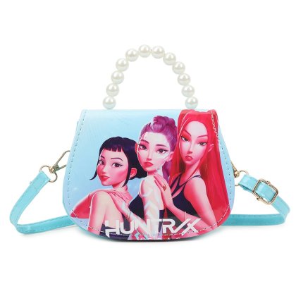 Geanta crossbody copii Witcher Girls, portofel K-pop Anime, multicolor, P-4