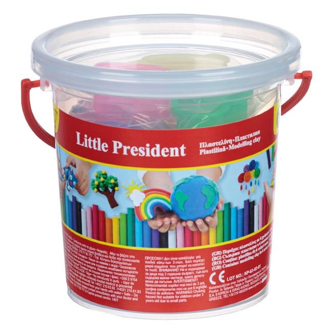 Galeata cu Plastilina 6 Culori Diferite & Forme - 9 piese