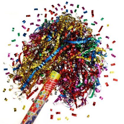 Tun cu Serpentine Party Popper 60cm