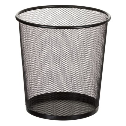 Cos de Gunoi Metalic pentru Birou Ø26x28cm - 13L