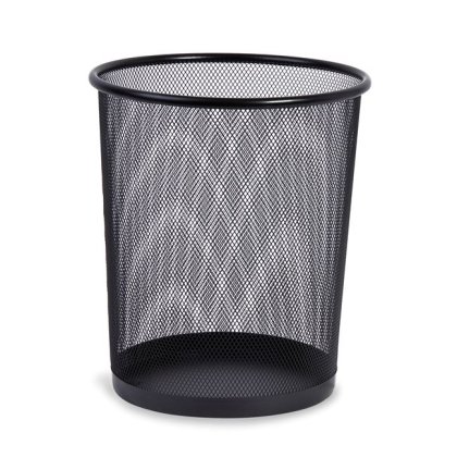 Cos pentru Gunoi Metalic pentru Birou Ø23.5x26cm - 8.5L