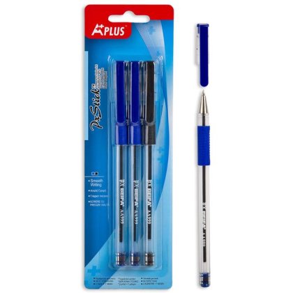 Set Pixuri cu grip Moale (Albastru-Negru) - 3buc