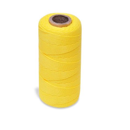 Ghem cu Fir Galben din Plastic 100m