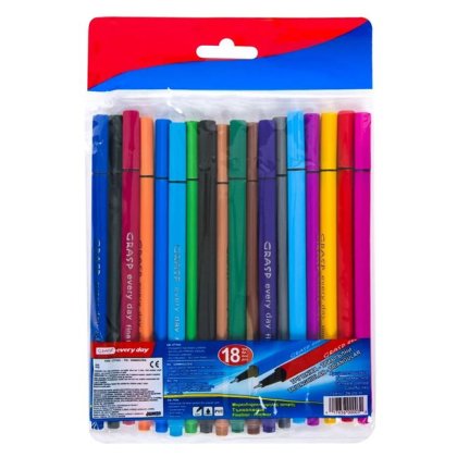 Set Carioci Triunghiulare Varf Subtire - 18buc