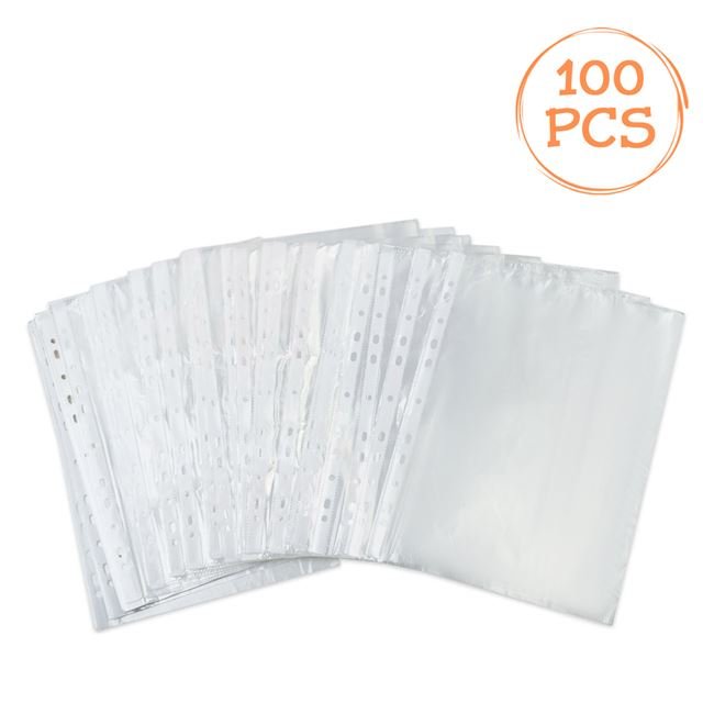 Set Folii Transparene de Protectie Documente A4 - 100buc