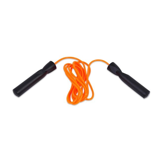 Coarda de Sarit Portocalie cu Manere Negre 2.75m