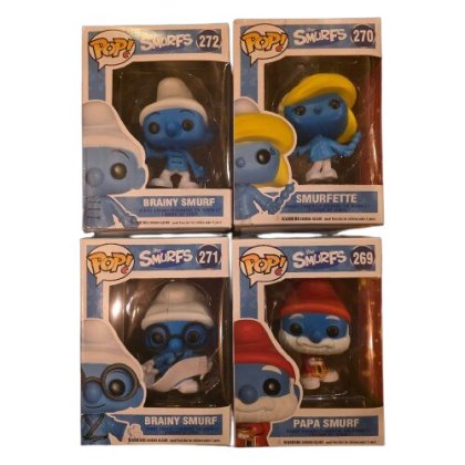 Set 4 figurine smurfis VICTINY® multicolor 10 cm