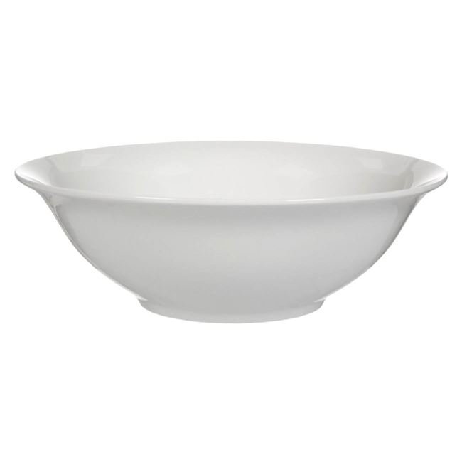 Bol Rotund Alb din Portelan 1.4L
