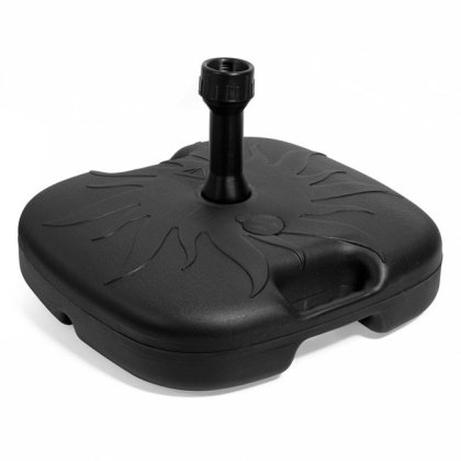 Suport Negru pentru Umbrela de Plaja Ø18-33 42x42x9,5cm