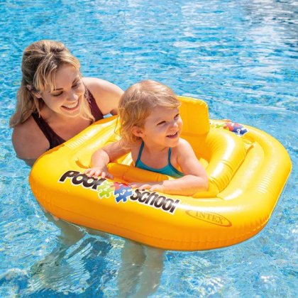 Colac Scaun Bebe Deluxe Galben (1-2 Ani/11-15kg) - INTEX