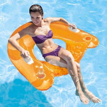 Saltea Fotoliu Gonflabil cu Manere & Husa 1.52x0.99m - Intex