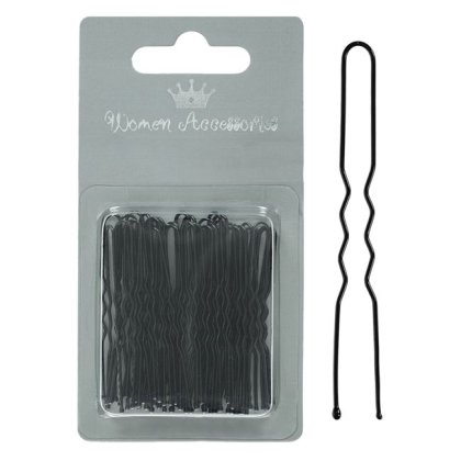 Agrafe pentru Par Negre/Maro 4.5cm - 40-50buc