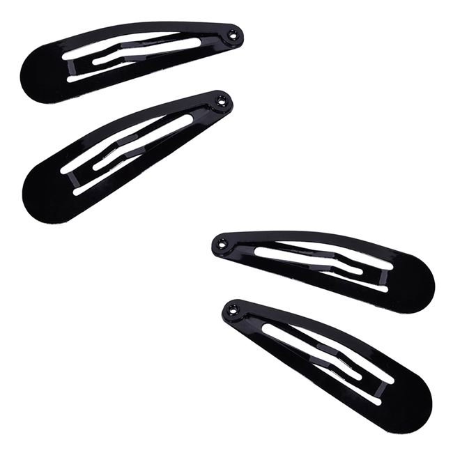 Clame Par Negre Metalice 5cm - 4buc
