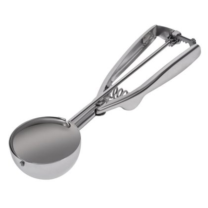 Lingura Metalica pentru Inghetata cu Mecanism 21cm
