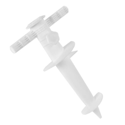 Suport Surub din Plastic Alb pentru Umbrela Ø22-34 30x16cm