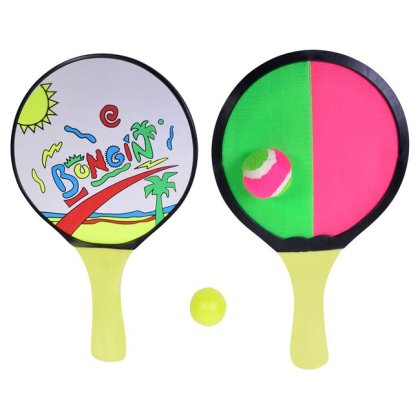 Rachete Plaja pentru Copii din Plastic Catchball & 2 Mingi
